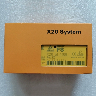 X20SI4100 B&amp;R X20 PLC 시스템 I/O 모듈 4 종류 A 디지털은 4 펄스 출력 기구 24 VDC를 입력합니다