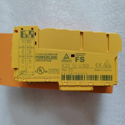 X20SI4100 B&amp;R X20 PLC 시스템 I/O 모듈 4 종류 A 디지털은 4 펄스 출력 기구 24 VDC를 입력합니다