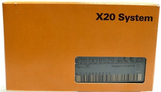 X20DO6529 B&amp;R X20 I/O 모듈 6 디지털은 30 VDC / 115 VAC을 출력합니다