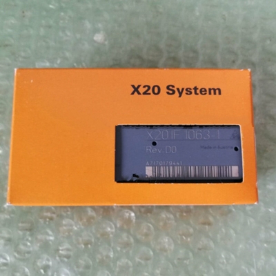 X20IF1063-1 B&amp;R X20 Plc는 모듈을 프로피버스 DP V1 인터페이스와 공유합니다