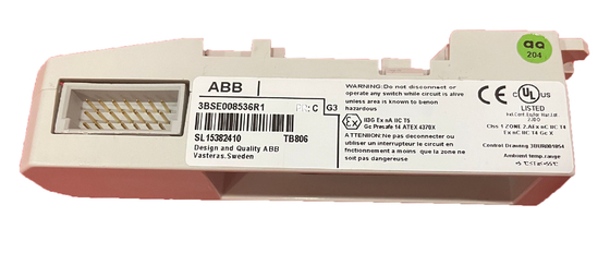ABB TB806 3BSE008536R1 아드밴트 800xA 모듈버스 확장 케이블 어댑터 D-Sub 25, 남성