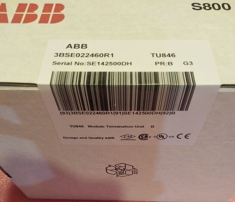 ABB TU846 3BSE022460R1 아드밴트 800xA 부하 I / O를 지원하는 모듈의 수직 장착