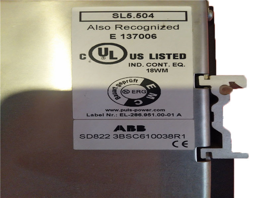 ABB SD822 3BSC610038R1 어드밴트 800xA 전원 공급 장치