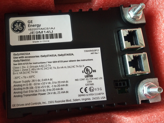 GE IS220YAICS1A GENERAL ELECTRIC IS200 GE 아날로그 입력 PAC 재고
