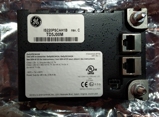 GE IS220PSCAH1A GENERAL ELECTRIC IS200 산업 자동화 애플리케이션용 I/O 팩 모듈