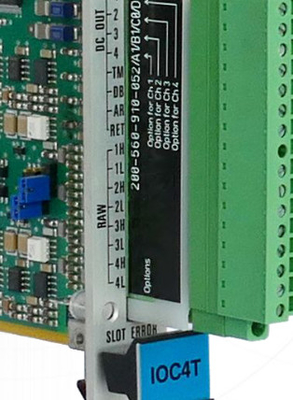 IOC4T 200-560-000-111 I/O 카드 신호 인터페이스 기계 보호 및 기본 상태 모니터링
