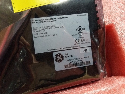 GE IS420UCSBH1A 마크 VIe 컨트롤러 안전 제어 시스템 GE 모듈 시리즈