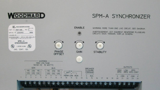 우드워드 9907-028 SPM-A STD 비전압 매치 (EMC) 조립 50/60Hz