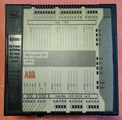 ABB 07KR91 GJR5250000R0303 기본 단위 07 KR 91, 230 VAC 프로세서 모듈