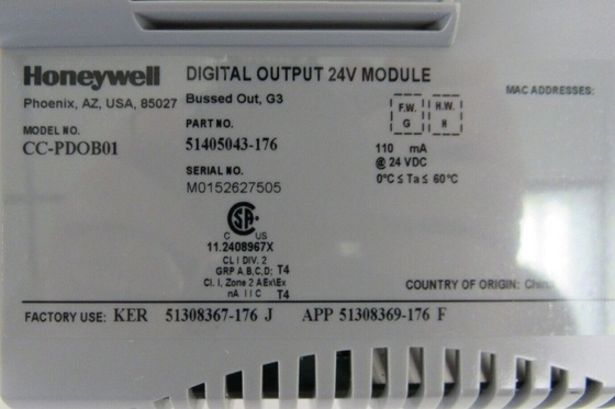 CC-PDOB01 Honeywell 디지털 출력 24V 모듈 51405043-175 모듈 재고 있음
