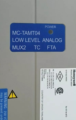 MC-TAMT04 하니웰 저수준 입력 멀티플렉서 모듈 열쌍 입력 터미널 보드