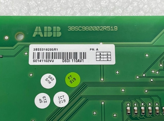 ABB DSDI 110AV1 3BSE018295R1 디지털 입력 보드 I/O 모듈 DCS 부품