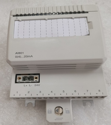 ABB AI801 3BSE020512R1 아날로그 입력 8 채널 모듈 전원 공급 모듈