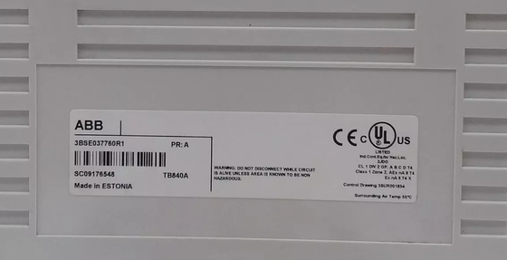 ABB TB840A 3BSE037760R1 모듈버스 광학 클러스터 모덤 1+1 리던트 동작