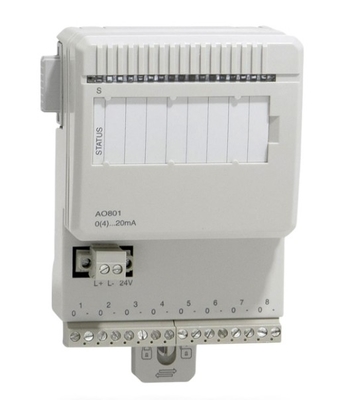 ABB AO801 3BSE020514R1 아날로그 출력 모듈 8 채널