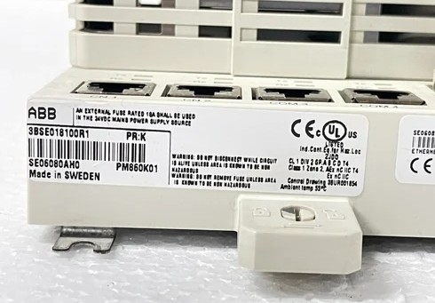 ABB PM860K01 3BSE018100R1 프로세서 유닛 키트 AC 800M PLC 모듈