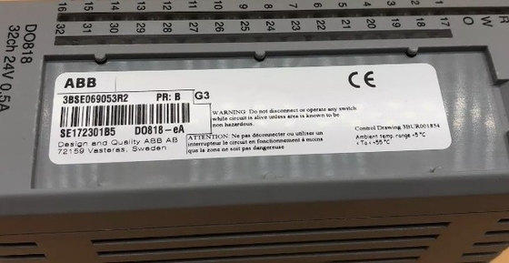 ABB DO818 3BSE069053R1 32 채널 디지털 출력 24V 제어 모듈