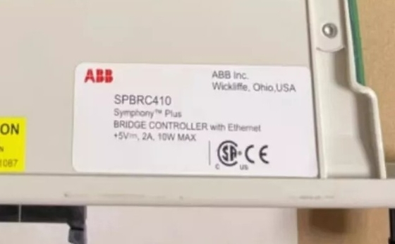 ABB SPBRC410 컨트롤러와 모드버스 TCP 인터페이스 브릿지 컨트롤러