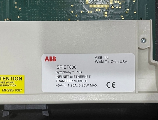 ABB SPIET800 INFI-Net 이더넷 CIU 전송 모듈 통신 모듈