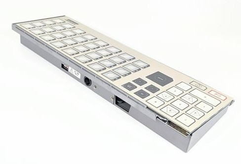 폭스보로 P0903CW 32 LED / 스위치 쌍의 조합 16 섹션 숫자 키보드 및 하나의 NUM 잠금 LED