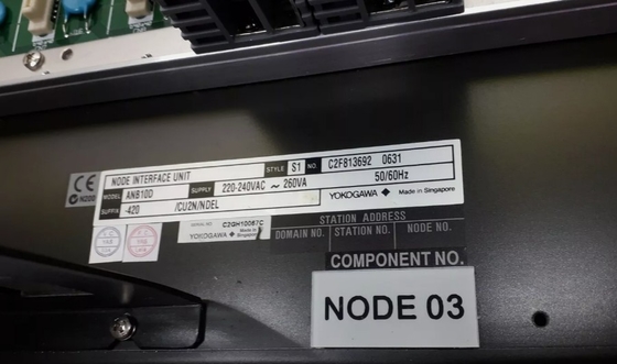 ANB10D-420 YOKOGAWA ESB 버스 노드 단위 현장 제어 단위 N-IO/FIO 시스템 아날로그 I/O 신호 모듈 듀얼 리던트