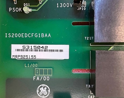 IS200EDCFG1B GE EX2100 피드백 직전 DC 흥분 카드 전장 전압 및 전력