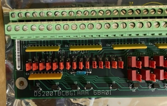 DS200TBCBG1A GE TBCB 종료 모듈 I/O 제어판 마크 V 터빈 캐비닛