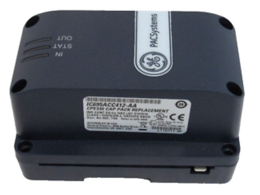 IC695ACC402 GE PACSystems RX3i 에너지 팩 액세서리 모듈 CPE330 RX3i 전원 변동 또는 정전 중 CPU 컨트롤러