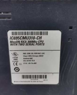 IC695CMU310 GE PAC 시스템 RX3i 맥스-온 핫 스탠드바이 리던스 CPU 리던스 두 개의 RX3i 시스템을 사용