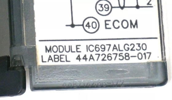 IC697ALG230 GE 기본 변환 모듈 완전 아날로그 하위 시스템 기본 변환 및 확장 모듈을 포함한다
