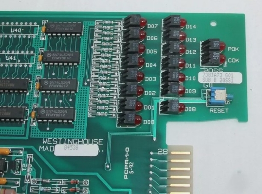 7381A73G01 웨스팅하우스 오바션 제어판 Vectrol 터빈 I/O 속도 센서 카드