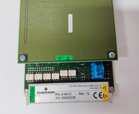 A6410 에머슨 밸브 및 케이스 확장 모니터 AMS 6500 기계 건강 모니터