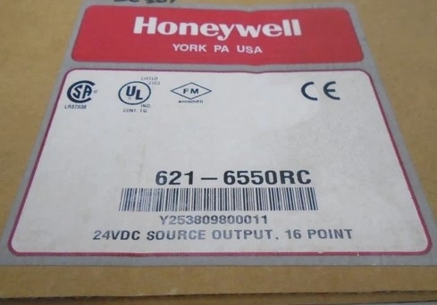 하니웰 621-6550RC PLC 모듈 24Vdc 16 포인트 소스 출력 보드