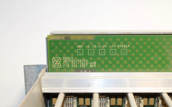 RF533 3BSE014227R1 BB510 3BSE001693R2 ABB 서브랙 12SU 뒷판 포함