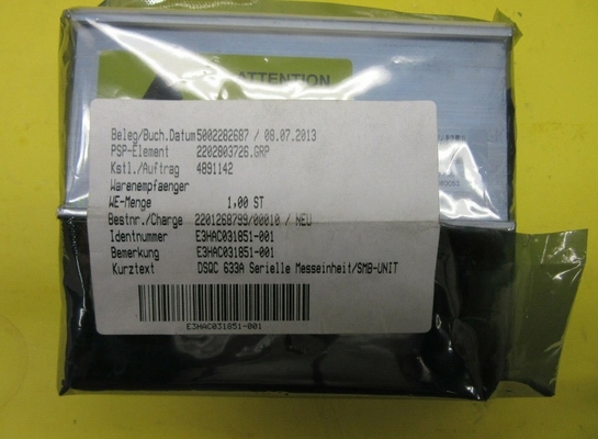 DSQC633A 3HAC031851-001 ABB SMB 일련 측정판