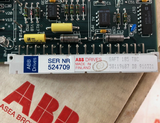 SAFT 185 TBC 58119687 ABB 터미널 블록 보드
