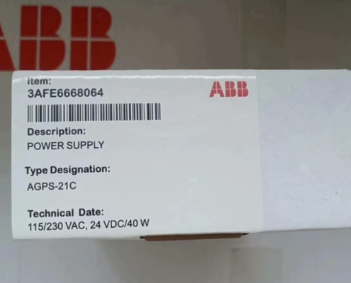 AGPS-21C 64668064 ABB 전원 공급 장치 보드