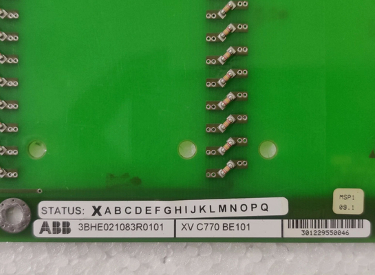XVC770BE101 3BHE021083R0101 ABB HVD 보드 코팅