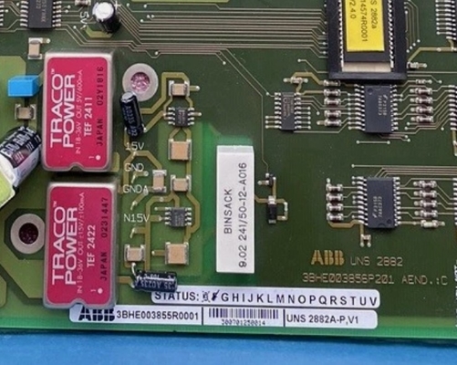 UNS2882A-P,V1 3BHE003855R0001 ABB 인터페이스 보드