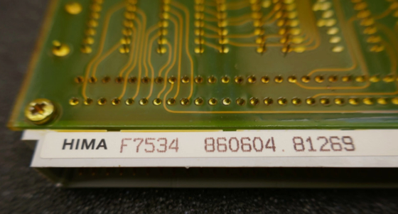 F7534 HIMA PLC 모듈