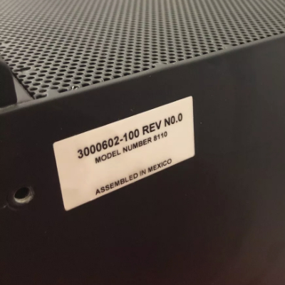 Invensys Triconex 8110 전원 공급 카드 랙