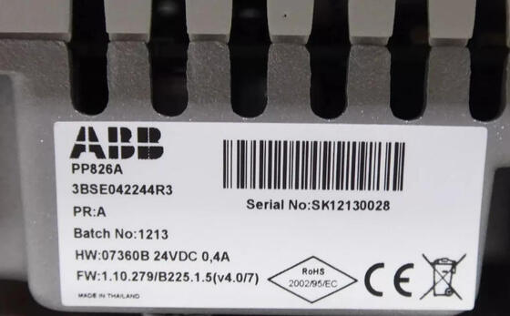 PP826A 3BSE042244R3 ABB 제어 IT 산업 운영자 패널 생산