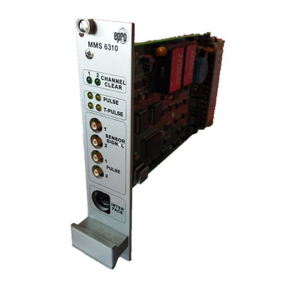 EPRO MMS 6310 듀얼 채널 키 맥박 감시기 MMS6310 Dcs 제어 시스템