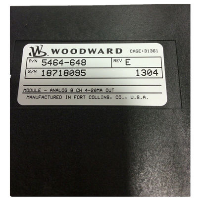 5464 648 우드워드 모듈  8 채널 아날로그 모듈 PLC DCS