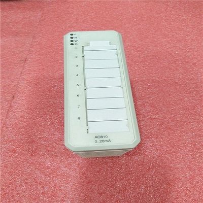 AO810 3BSE008522R1 ABB PLC 아날로그 출력 모듈 1x8 CH S800 I/O DCS