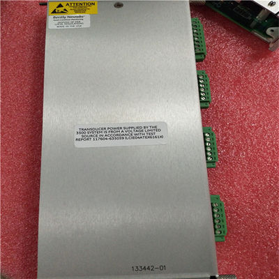 133442-01 Bently Nevada는 내부 종단 3500/50이 있는 3500 랙 I/O 모듈을 분해합니다.