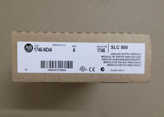 1746-NO4I Allen Bradley SLC500 아날로그 전류 출력 모듈 4개의 비절연 채널