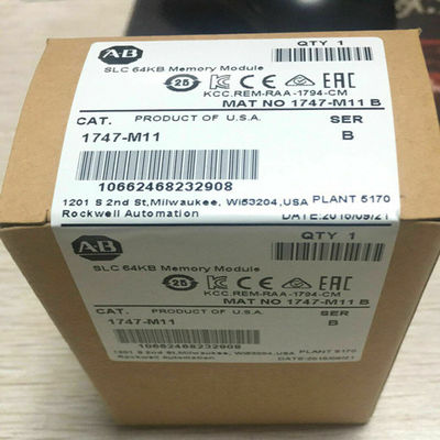 1747-M11 Allen Bradley SLC 500 플래시 메모리 모듈 EEPROM 32K SLC 5/03 5/04 5/05