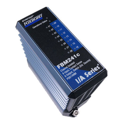FBM241C Foxboro 부품 DCS 채널 절연 8 입력 접점 모듈 감지 8 출력 스위치