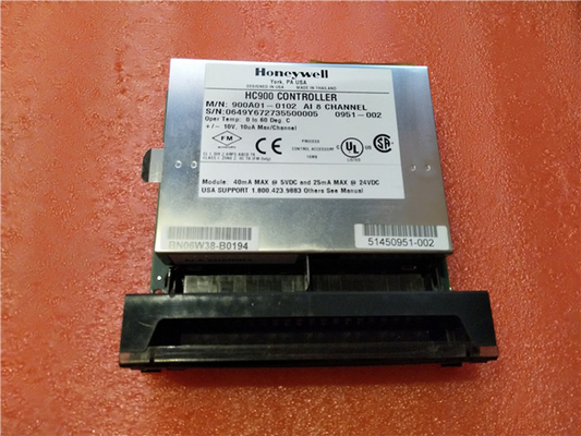 900A01-0102 Honeywell 8 채널 아날로그 입력 모듈 HC900 컨트롤러 PLC 모듈